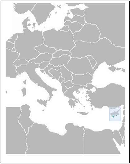 Akrotiri and Dhekelia Map